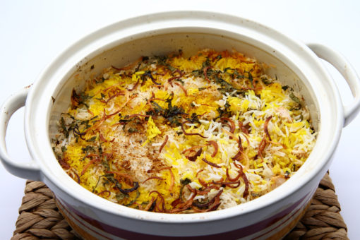 Hyderabadi Chicken Biryani from Ananda's Gourmet