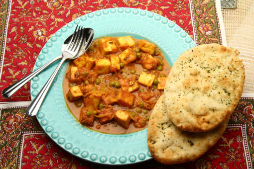 Matar Paneer from Ananda's Gourmet