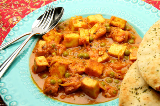 Matar Paneer Masala from Ananda's Gourmet